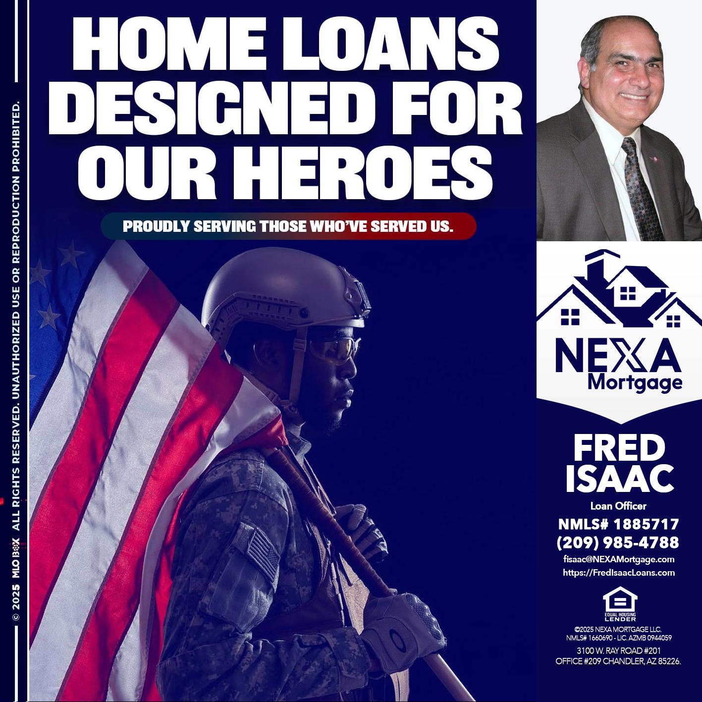 home loans - Fred Isaac -Loan Officer