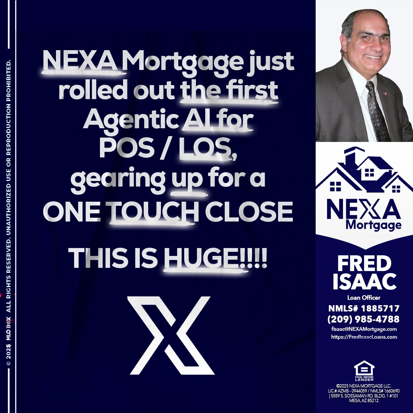 NEXA MORTGAGE - Fred Isaac -Loan Officer