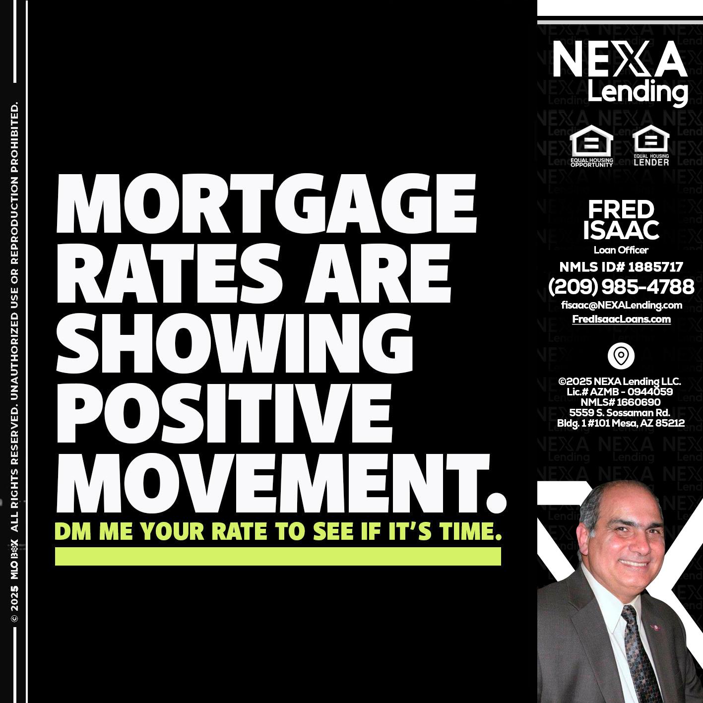 MORTGAGE - Fred Isaac -Loan Officer