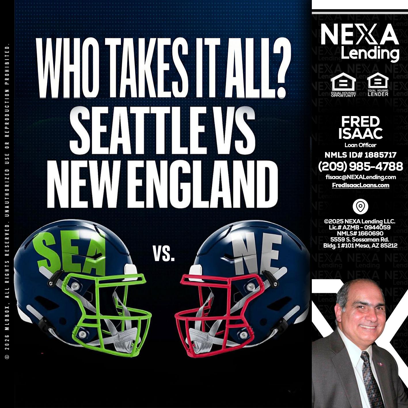 WHO TAKE IT ALL? - Fred Isaac -Loan Officer