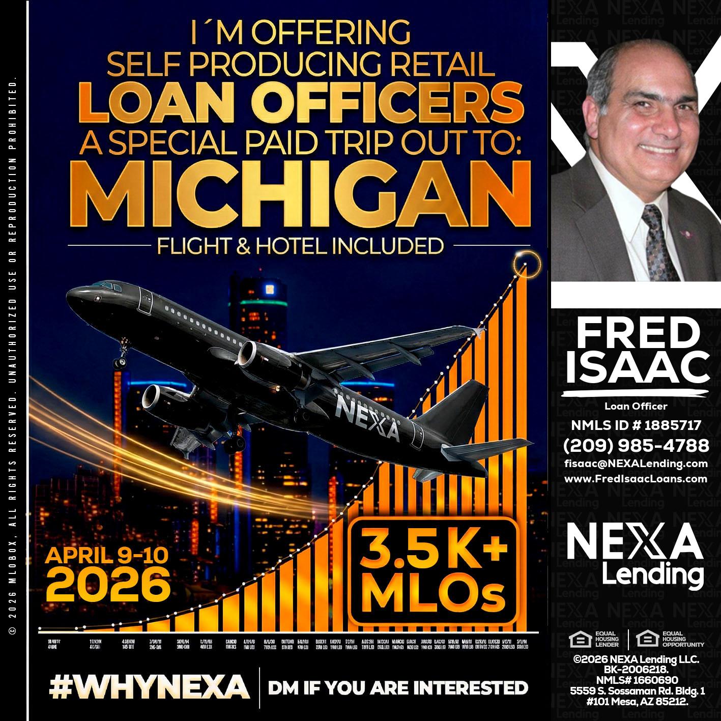 3.5K - Fred Isaac -Loan Officer