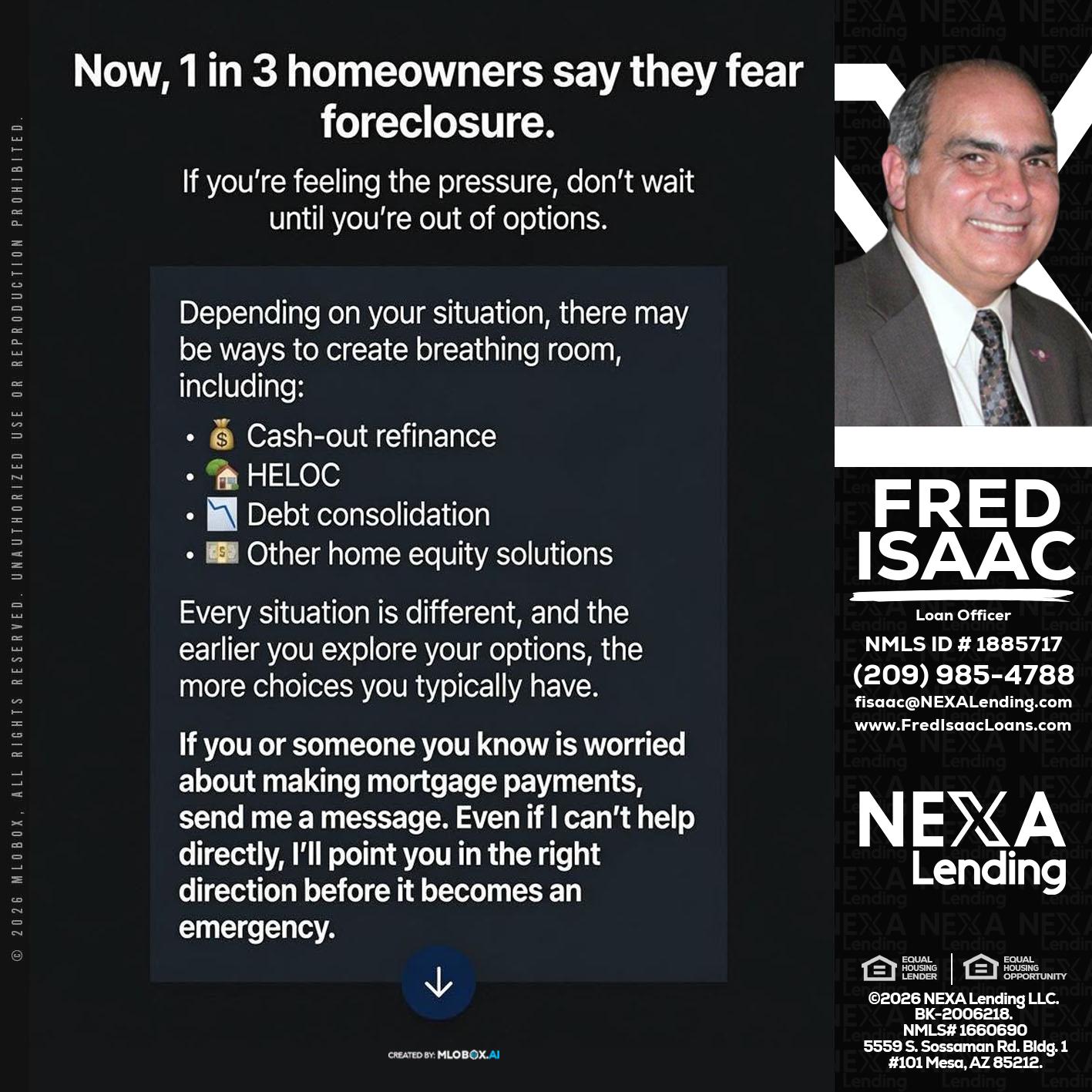 NOW - Fred Isaac -Loan Officer